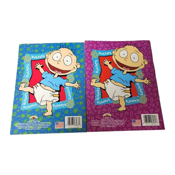 2 Vintage The Rugrats Paint With Water Activity Color and Activity Books 1997 - Picture 2 of 15
